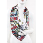 Fashion Square Silky Scarf 12 90x90cm